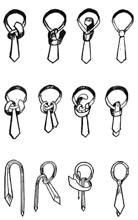 Способы завязывать галстук