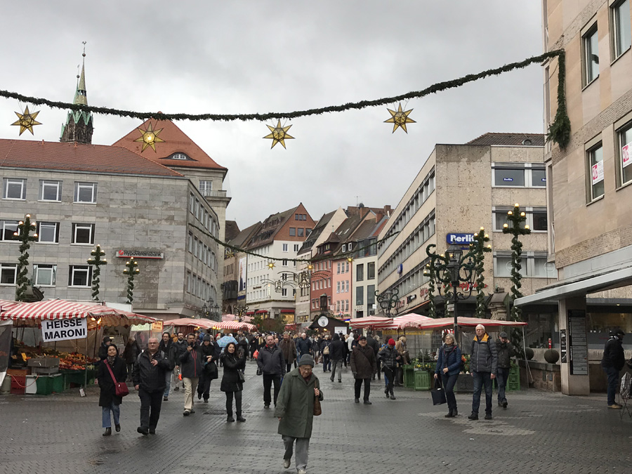 Рождественский базар в Нюрнберге