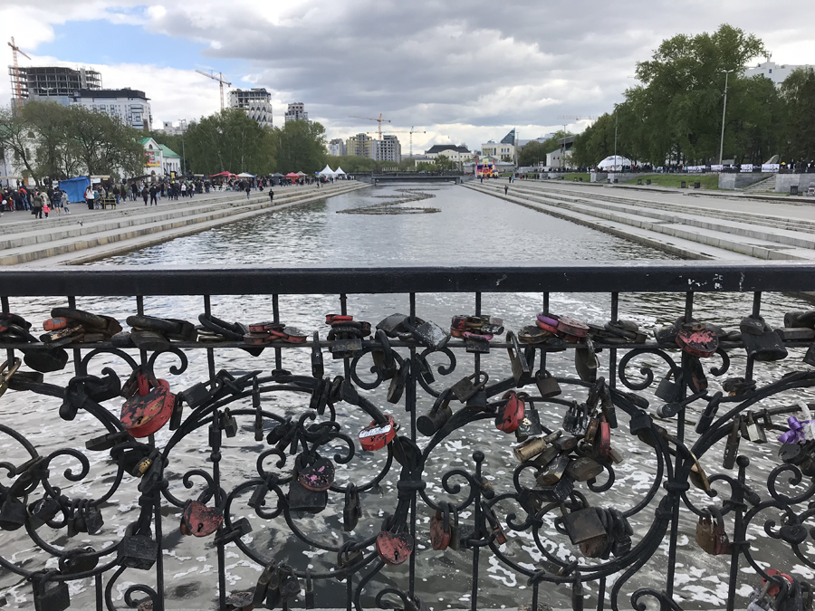 Плотина Городского пруда в Екатеринбурге